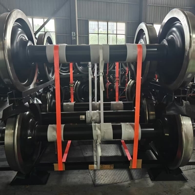 840 mm spoorwegwielset voor wagons 22.9T/25T Asbelastwagonwielset