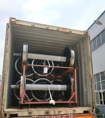 Spoorwielsets BA004 Wielsets ((22.5t) TSI-certificering