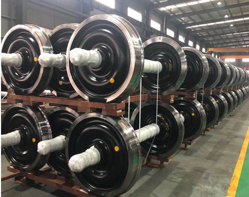 Spoorwielsets BA004 Wielsets ((22.5t) TSI-certificering