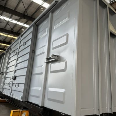 Rail Cargo Wagon Freight Wagon Railway Covered Wagon