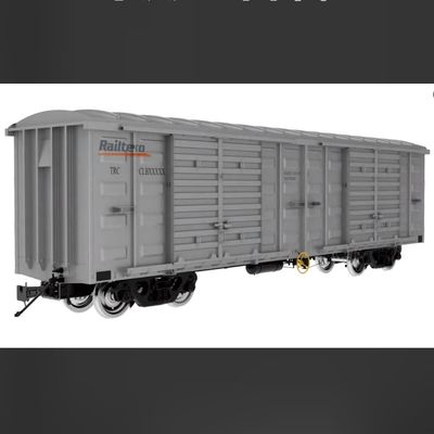 Rail Cargo Wagon Freight Wagon Railway Covered Wagon